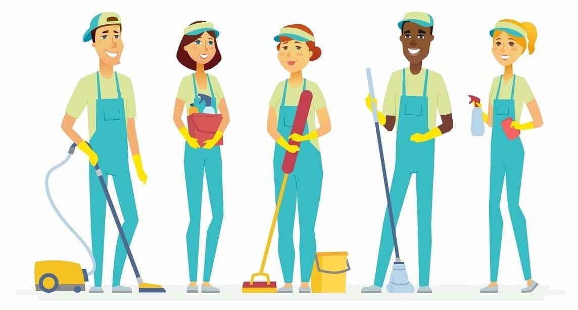 Cleaning staff Home Cleaning Crew