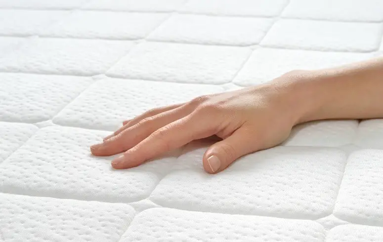 Hand On Mattress