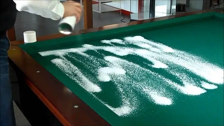 Pool Table Cleaning