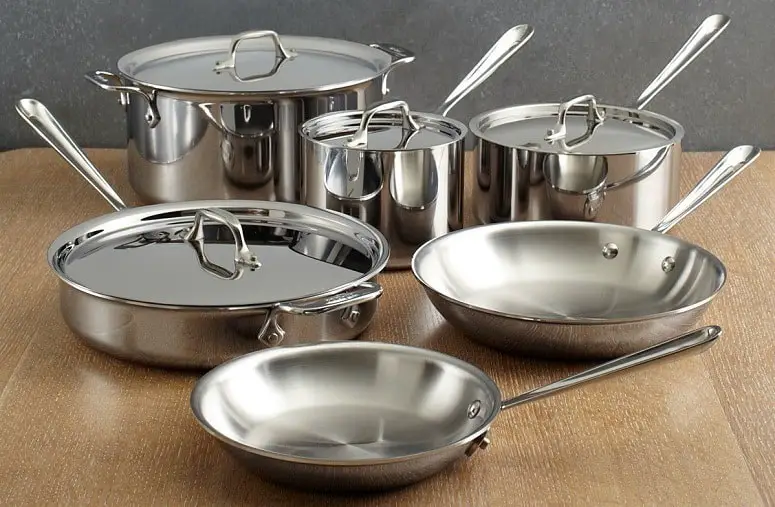 Stainless Steel Pans And Pots