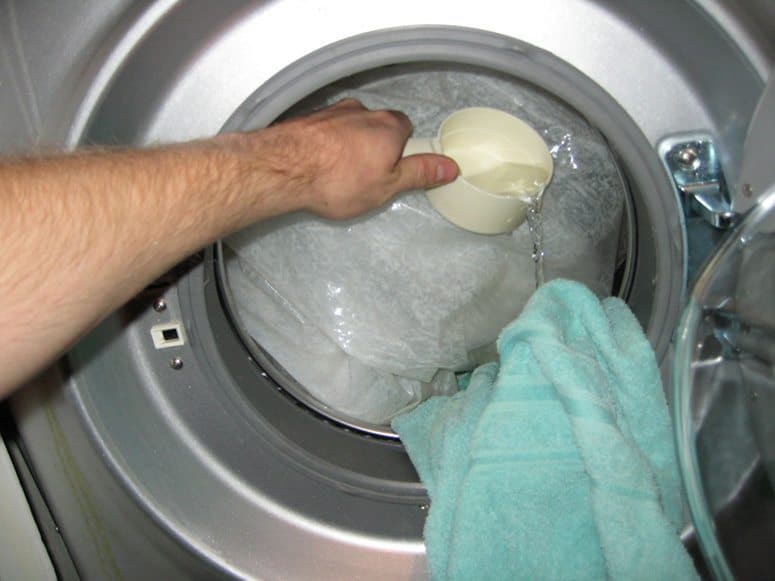 How To Clean A Shower Curtain Washing A Plastic Or Vinyl Liner Home