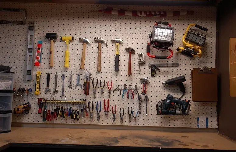 tools from garage