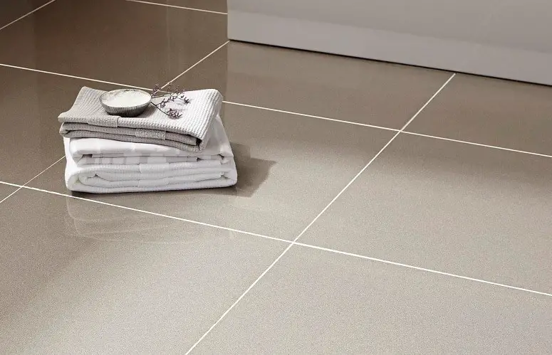 Tiling a bathroom floor