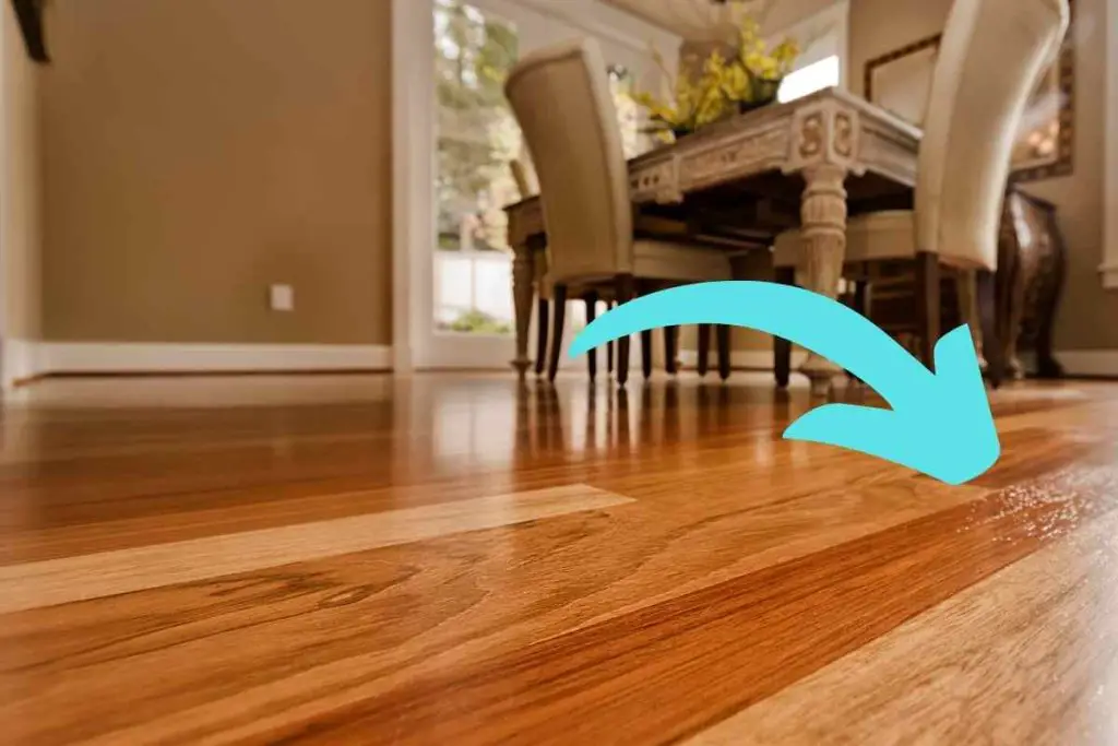 Make hardwood floors look new WITHOUT refinishing.