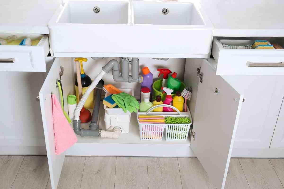 5 Creative Ways To Hang Gloves Or Rags Under Your Sink Home Clean Expert